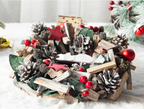 Nordic Porvoo Christmas garland and tree set for seasonal home decoration