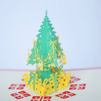 Stack of faith blessing Christmas cards with holiday theme