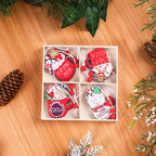 Wooden Gingerbread Man Pendant Ornaments - Christian Jewelry