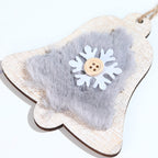 Christmas Tree Wooden Pendant - Christian Home Decor - Christian Jewelry