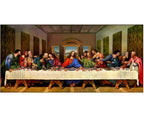 DIY 5D diamond painting kit featuring Jesus and cross imagery for Christian home decor
