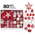 Painted Christmas crafts decoration featuring classic festive styling for Christian homes