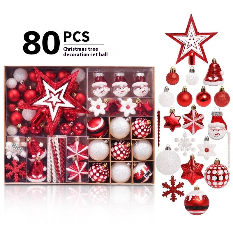 Painted Christmas crafts decoration featuring classic festive styling for Christian homes