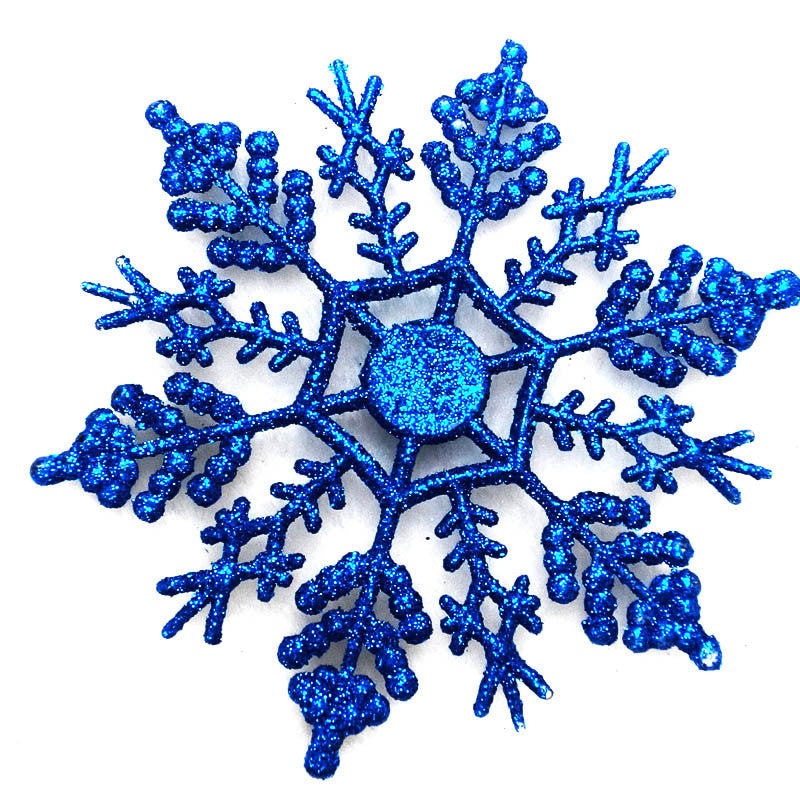 Delicate acrylic snowflake Christmas tree hanger ornament