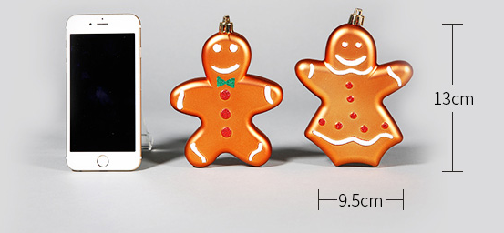 Assorted Christmas ornament charms in festive colors on display - Christmas Reindeer Star Ornament Set Main image