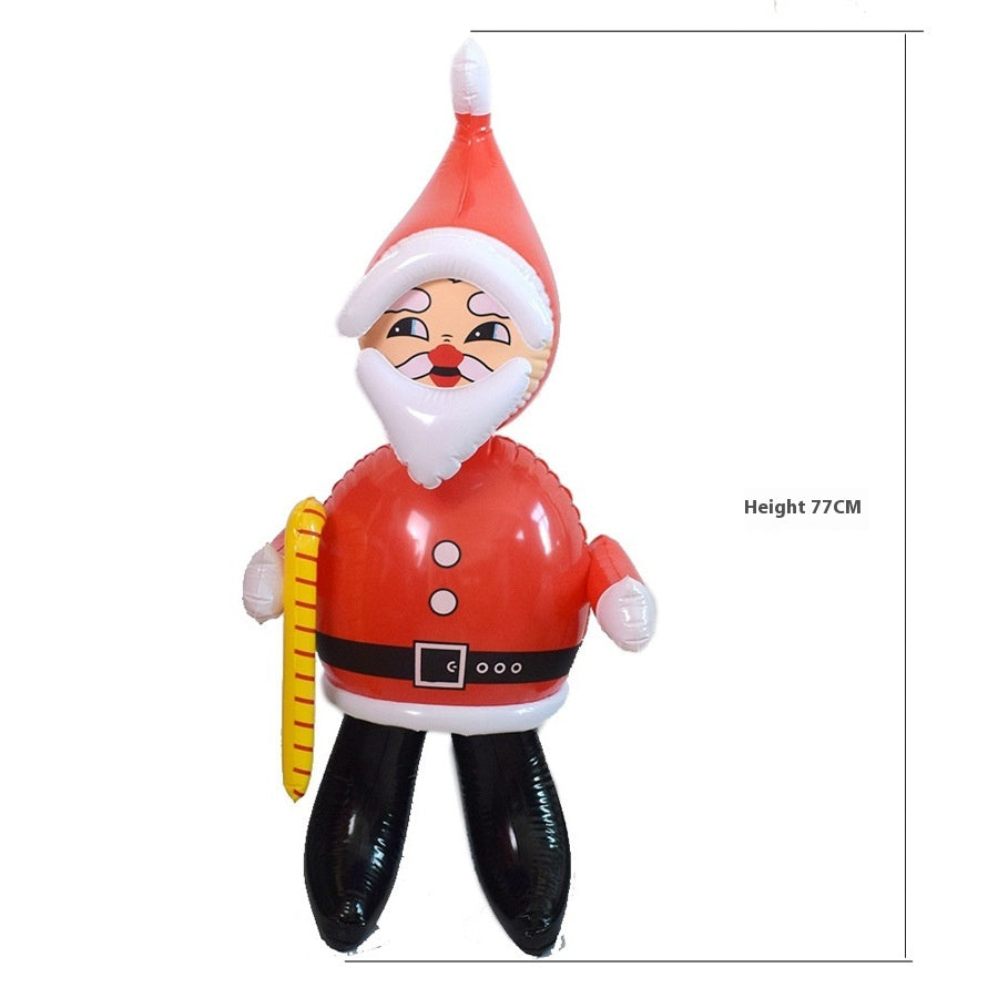 Christmas Inflatable Santa Decoration - Christian Home Decor Secondary image