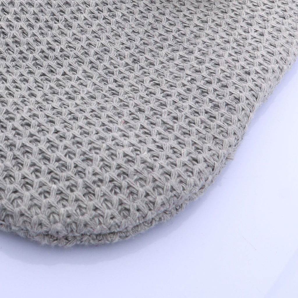 Cozy Christmas pendant in gray and white with textile craftsmanship