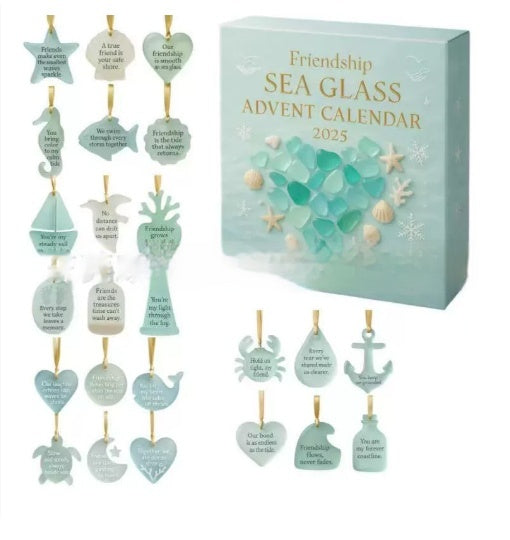 Acrylic Blind Box Christmas Ornament Set - Christian Home Decor