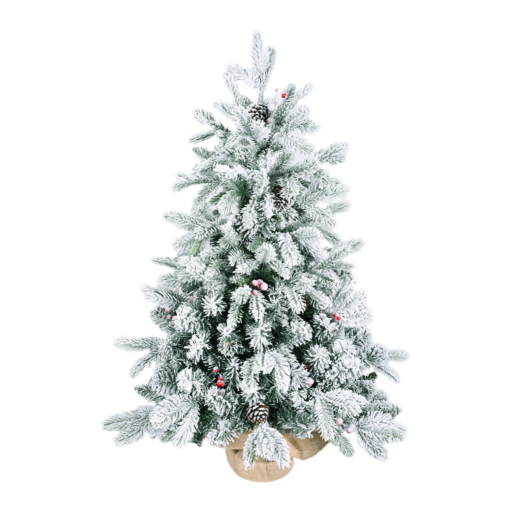 Christmas tree with 355 tips showing full branch density