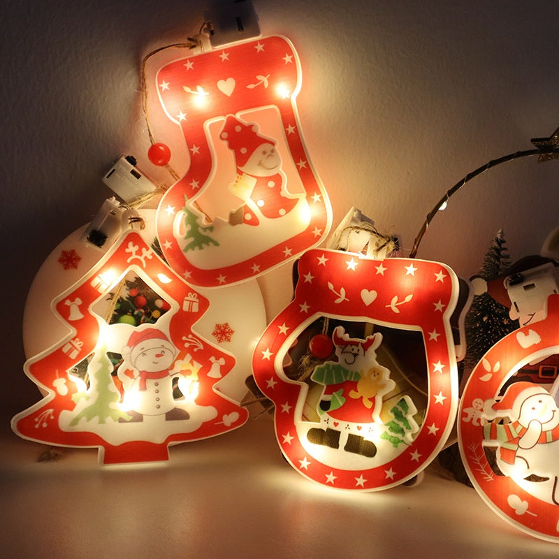 LED Christmas Angel Star Hanging Lights - Christian Home Decor - Christian Home Decor