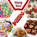 Paper candy boxes featuring multiple holiday shapes for celebrations