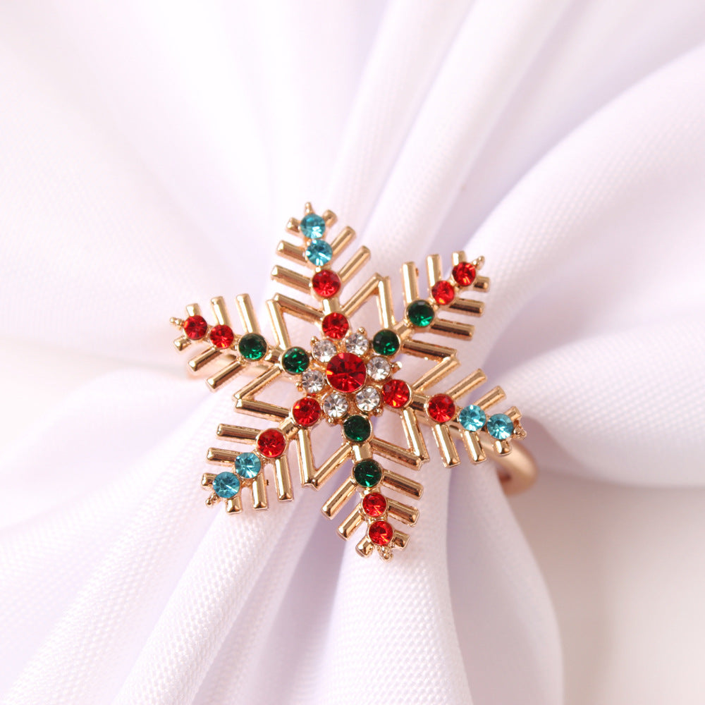 Snowflake Christmas Napkin Ring - Christian Jewelry - Christian Jewelry