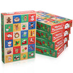 24-grid Christmas blind box with colorful compartments and holiday theme