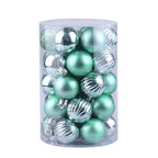 34-Piece Christmas Ball Ornament Set - Christian Home Decor