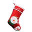 Christmas snowman pendant in non-woven fabric with festive holiday design