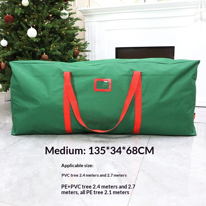 Christmas storage bags collection showing all sizes