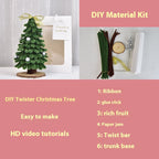 Mini Christmas Tree DIY Craft Kit - Christian Home Decor - Christian Home Decor