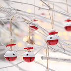 Iron Christmas bell ornament for holiday decor