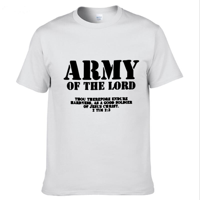 Christ Jesus Legion T-Shirt with bold faith print for everyday Christian witness