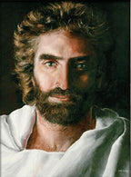 Colorful diamond painting religious mosaic art