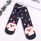 Santa Claus Christmas socks in casual style