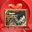 Christmas ore surprise box with festive packaging and mineral specimens for countdown