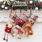 Holiday stocking ornament ready for gift-giving presentation