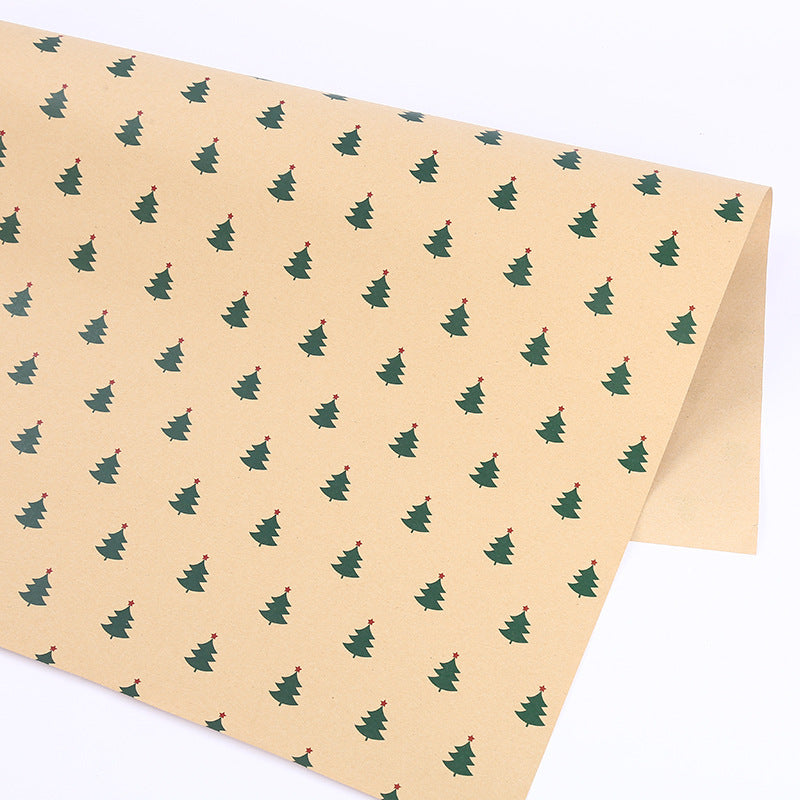 Bulk Kraft wrapping paper for Christmas