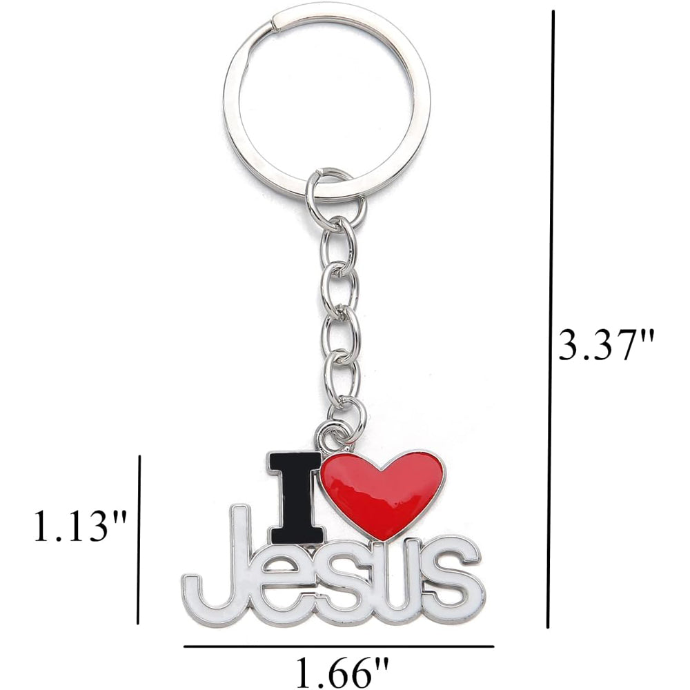 Easter gift idea: Jesus keyrings in decorative packaging