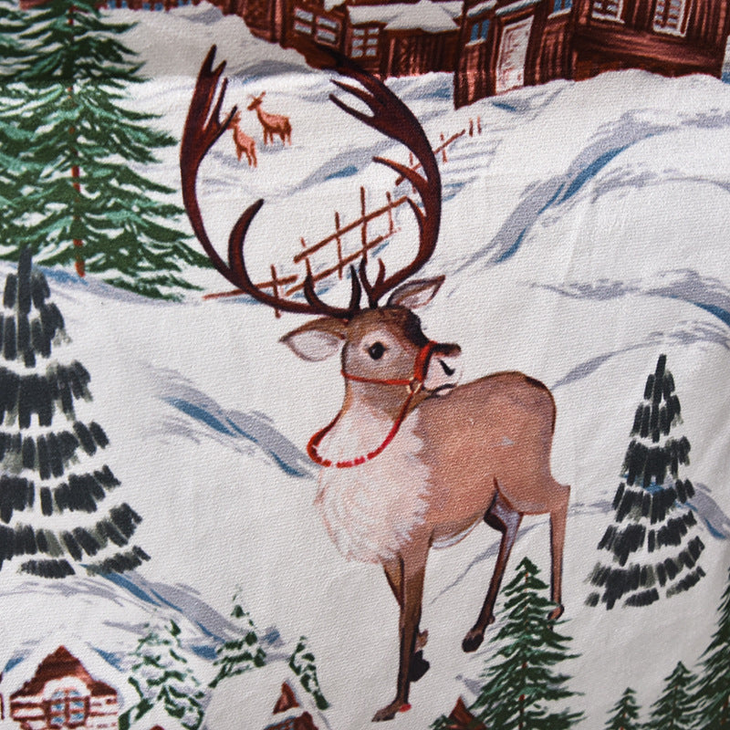 Christmas chair cover for family gatherings and festive meals