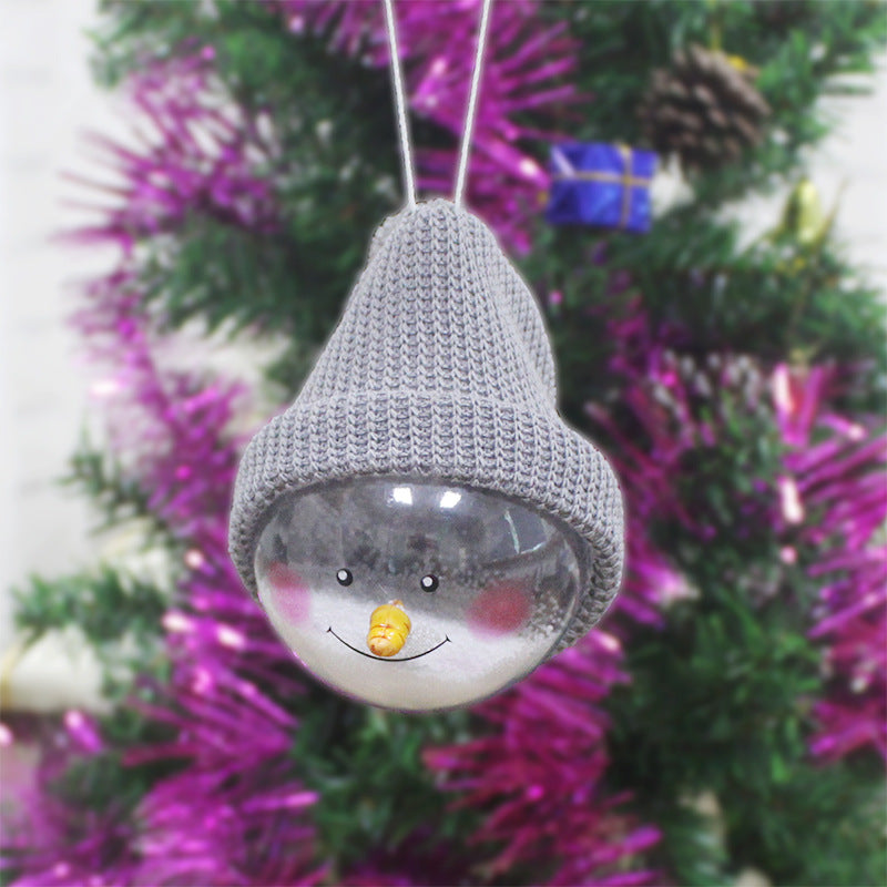 Festive snowman pendant ornament ready for holiday gifting