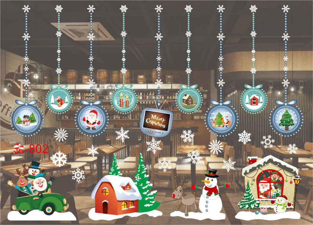 Christmas Window Stickers - Christian Home Decor