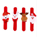 Cheerful Christmas slap bracelet accessory