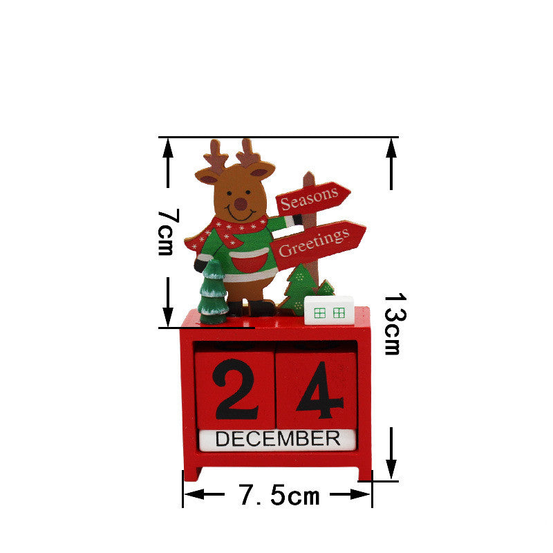 Rustic wood Christmas decorations with multiple seasonal designs