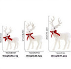 Adorable plush moose toy perfect as a Christmas stocking stuffer or festive gift