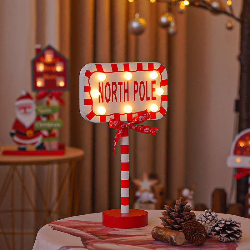 Faith-inspired Christmas decorative light set for indoor holiday ambiance