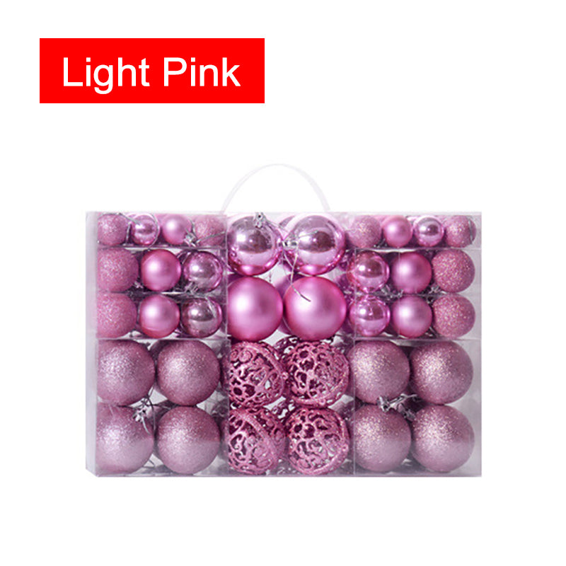 100-Pack Matte Christmas Balls - Christian Home Decor