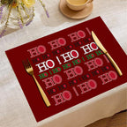 Christmas Linen Placemat - Christian Home Decor - Christian Home Decor