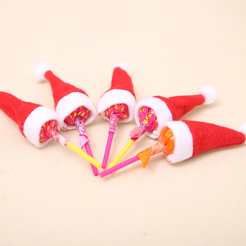 Christmas Mini Hat Decoration - Non-woven Fabric Secondary image