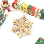 Quality packaging with individual OPP bags protecting each wooden pendant