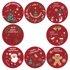 Bulk Christmas sticker roll for holiday crafting projects