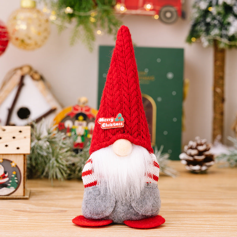 Christmas Pointed Hat Pocket Doll Ornament - Christian Home Decor