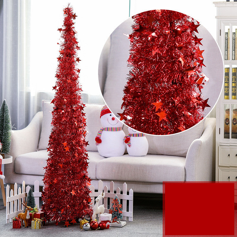 Christmas tree garland detail for festive Christian home decoration