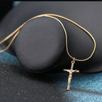 Heavenly Father cross necklace with chain