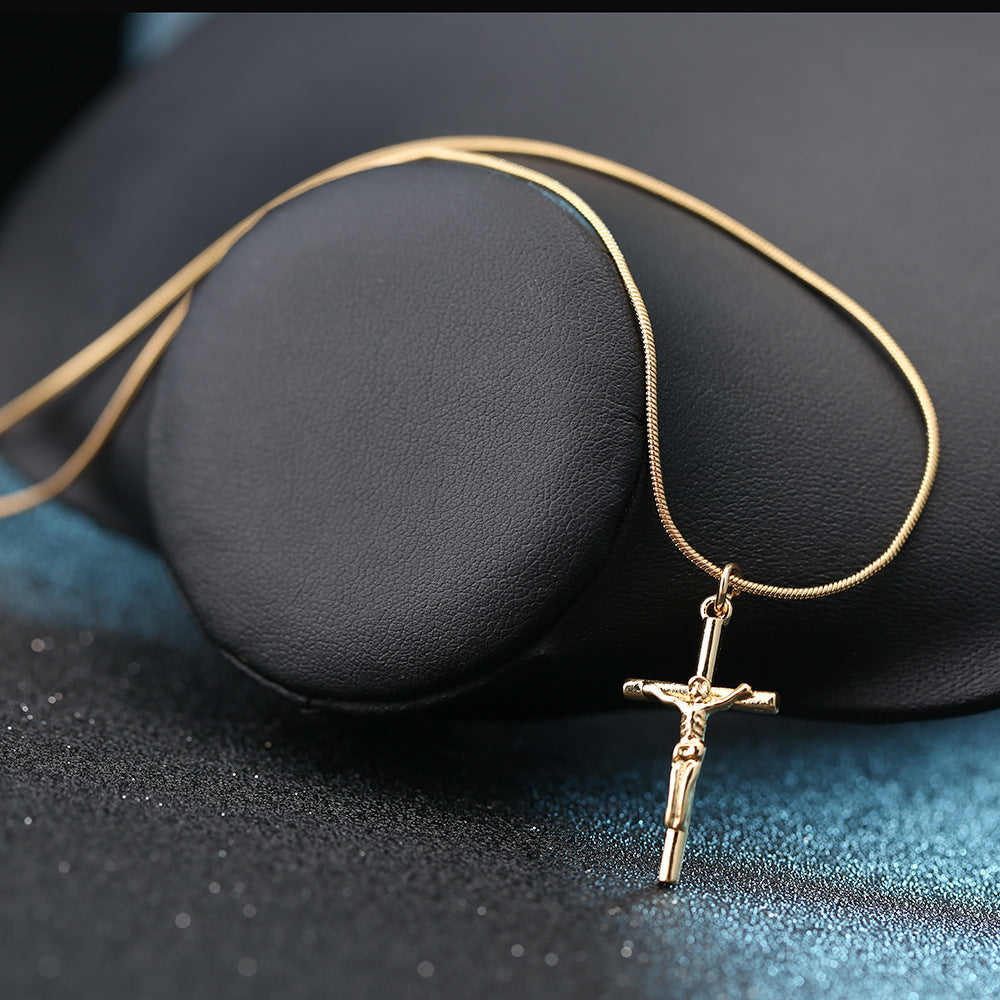 Heavenly Father cross necklace with chain