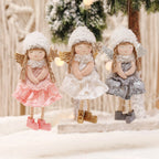Lace Angel Hanging Ornament - Christmas Decoration - Christian Jewelry