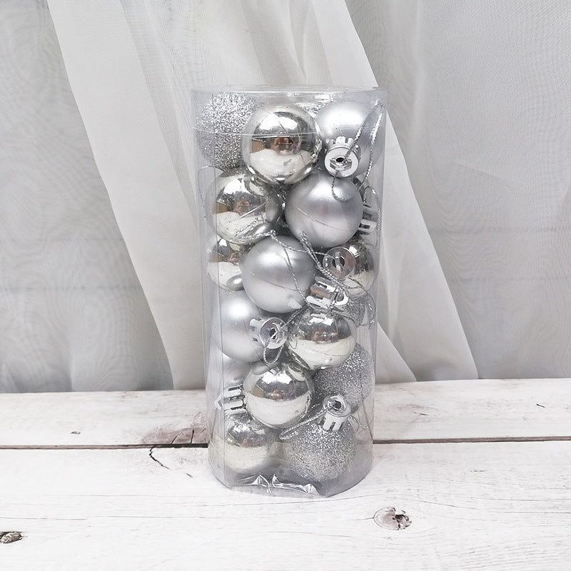 Multi-colored Christmas ornament collection for festive home decor
