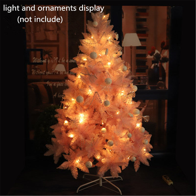 Pink gradient Christmas tree topper with 60 branches for holiday display