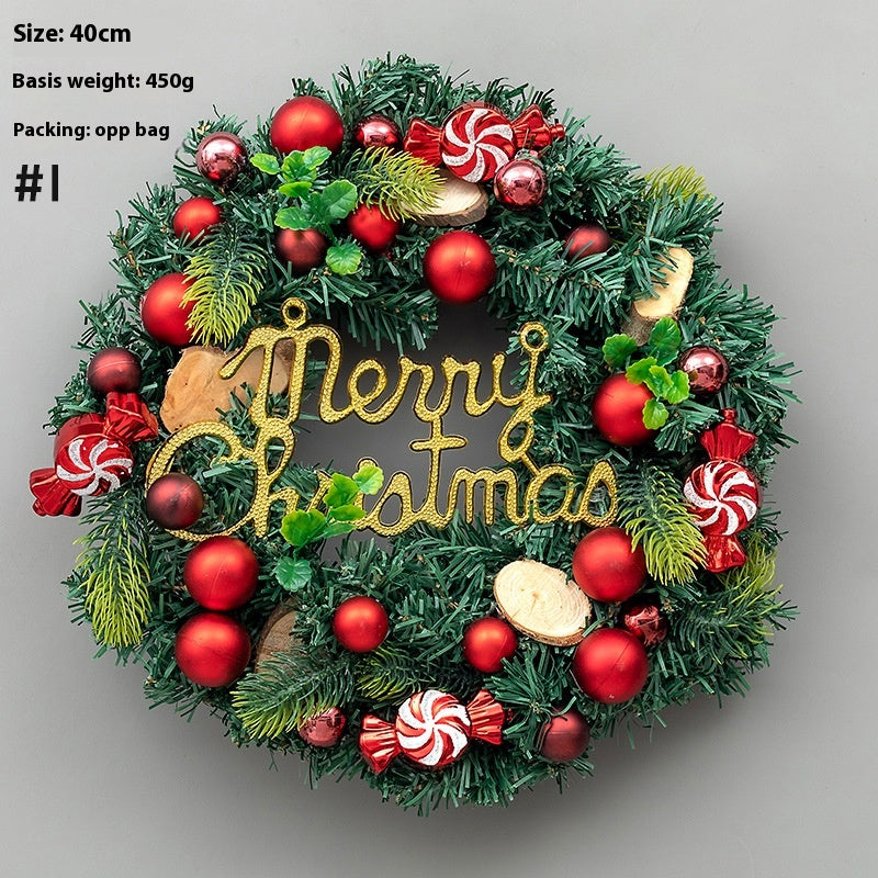 Korean style upside down Christmas tree hanging decoration