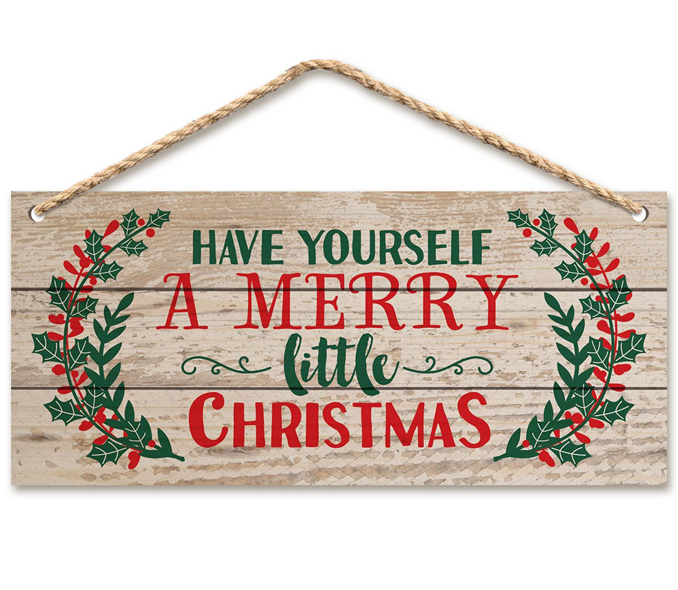 Handcrafted beech wood Christmas pendant hanging ornament for seasonal display